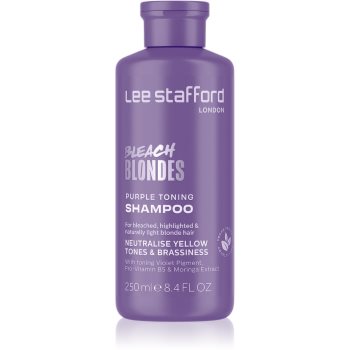 Lee Stafford Bleach Blondes Toning Shampoo șampon pentru păr blond neutralizeaza tonurile de galben - imagine 2